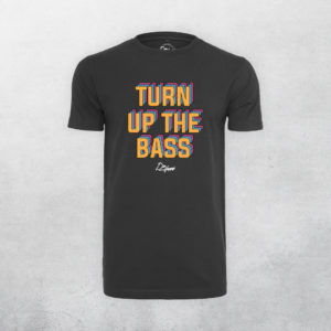 Turn Up The Bass - OG - Black T Shirt