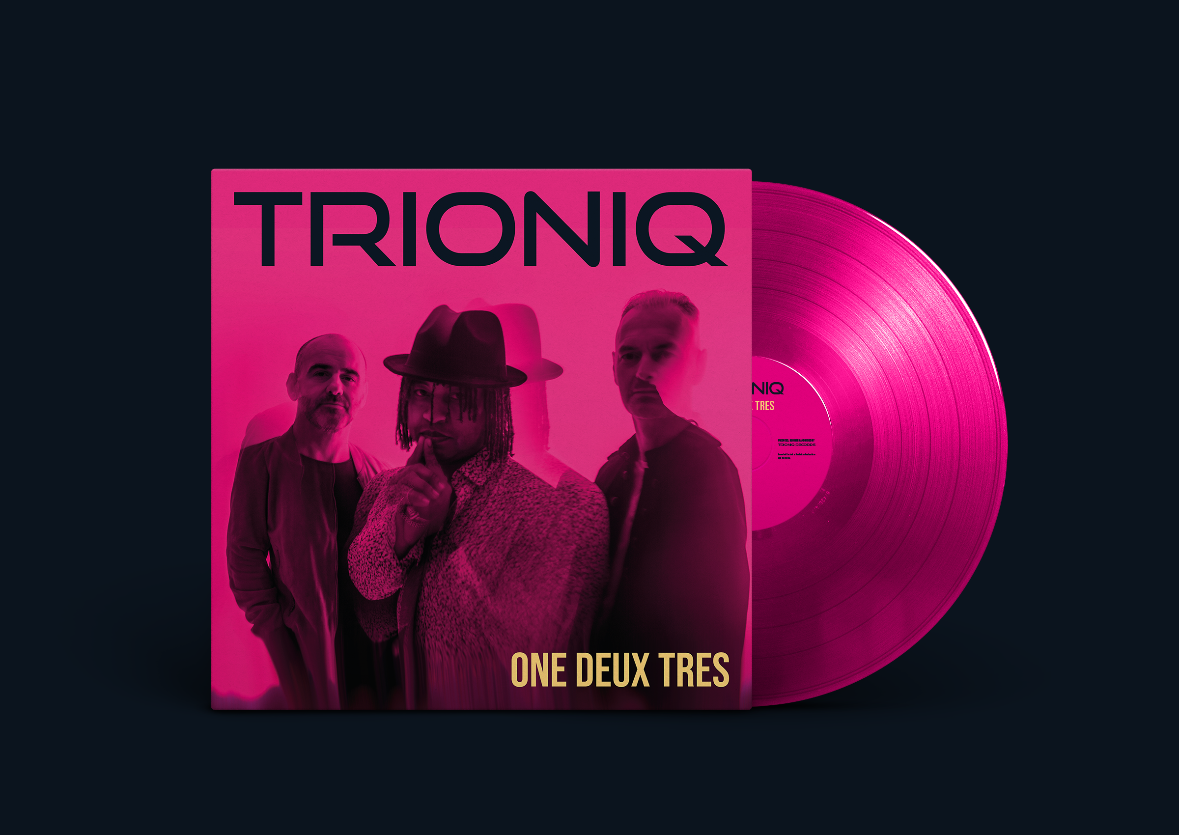 TRIONIQ - ONE DEUX TRES - Limited edition Vinyl